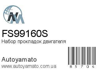 Набор прокладок двигателя FS99160S (NIPPON MOTORS)